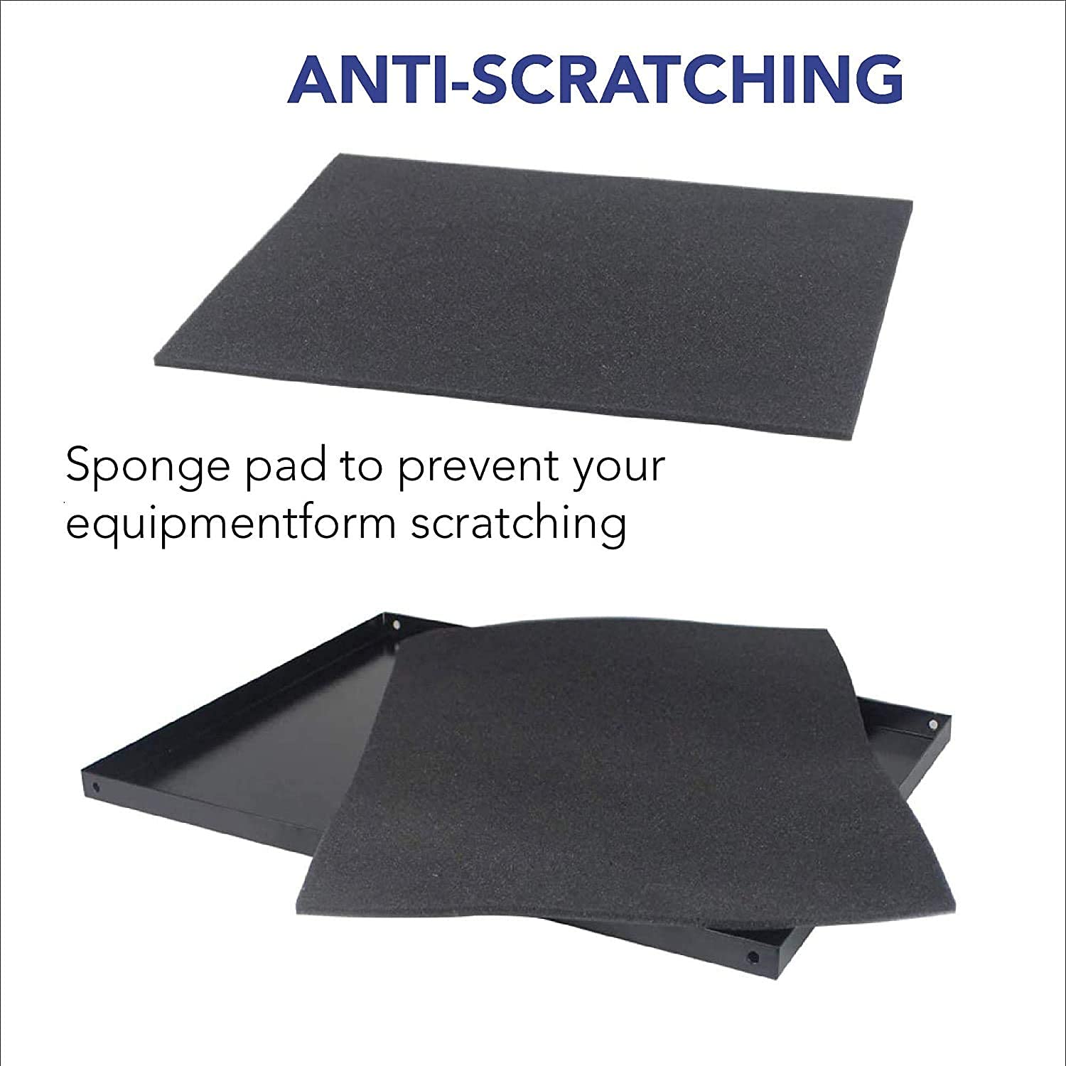 Drsn Plateau de Support de Projecteur pour Trépied - 34 * 24cm - avec Vis de 1/4" à 3/8", pour Scènes, Salles de Conférence, Plein Air, Salles de Classe, Salles de Lecture (Seule Plateau)