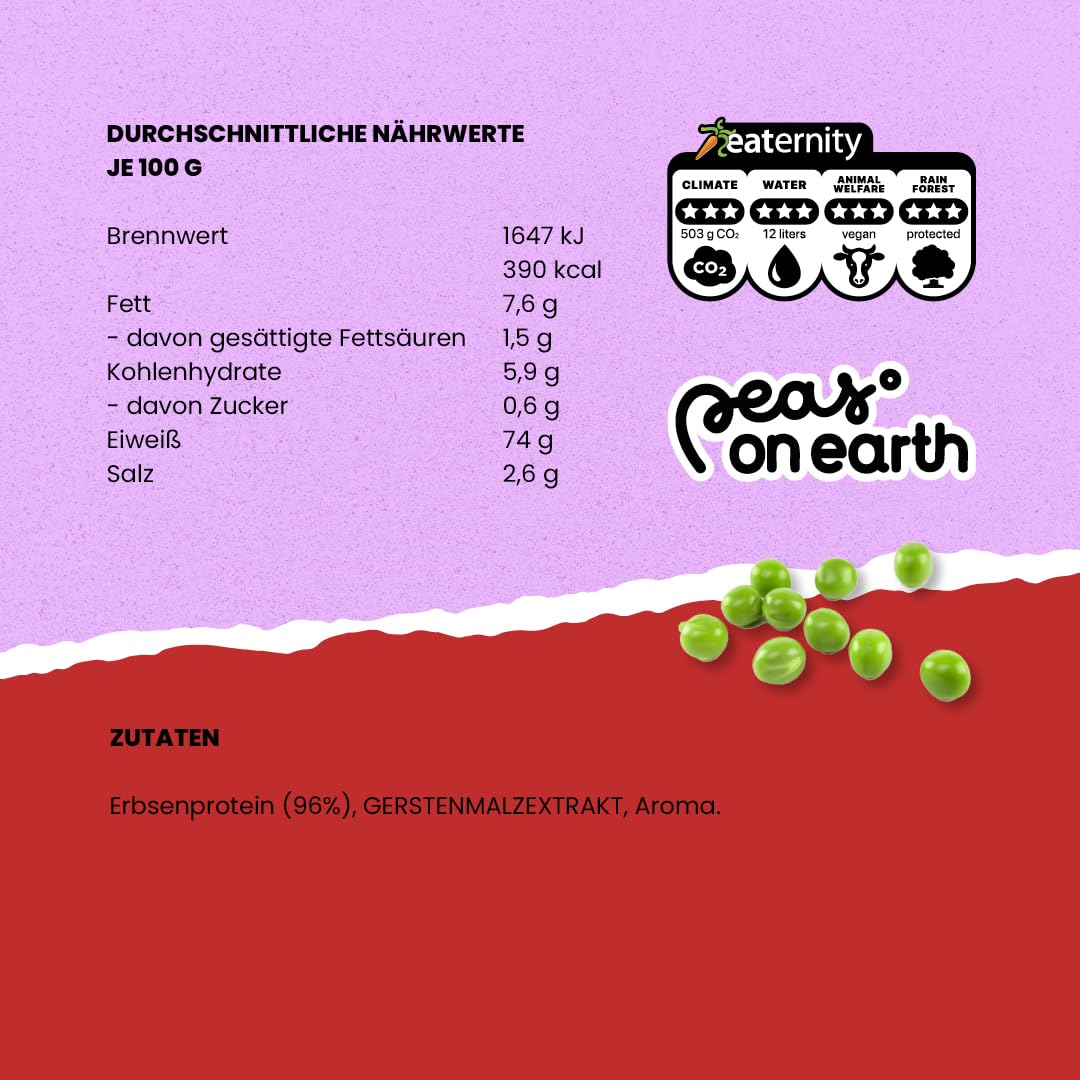 Veganz Peas on Earth Erbsen-Hack 7er Pack | 7 x 100g | vegane Hack-Alternative | wie Rind