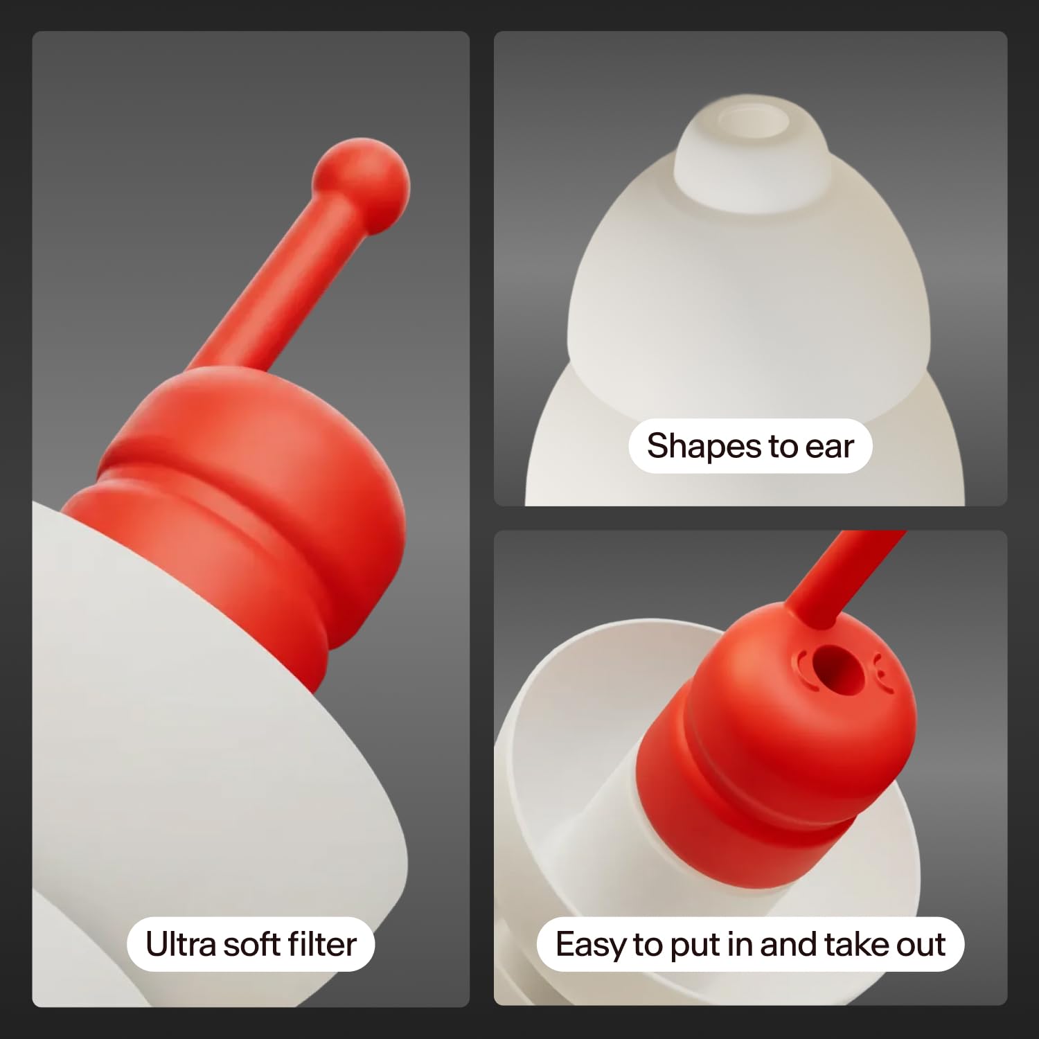 Alpine MotoSafe Sport Tapones para los Oídos - Tapones para Carreras - Evita Daños Auditivos durante la Práctica del Motociclismo - El Tráfico sigue siendo Audible - Tapones Reutilizables - 5