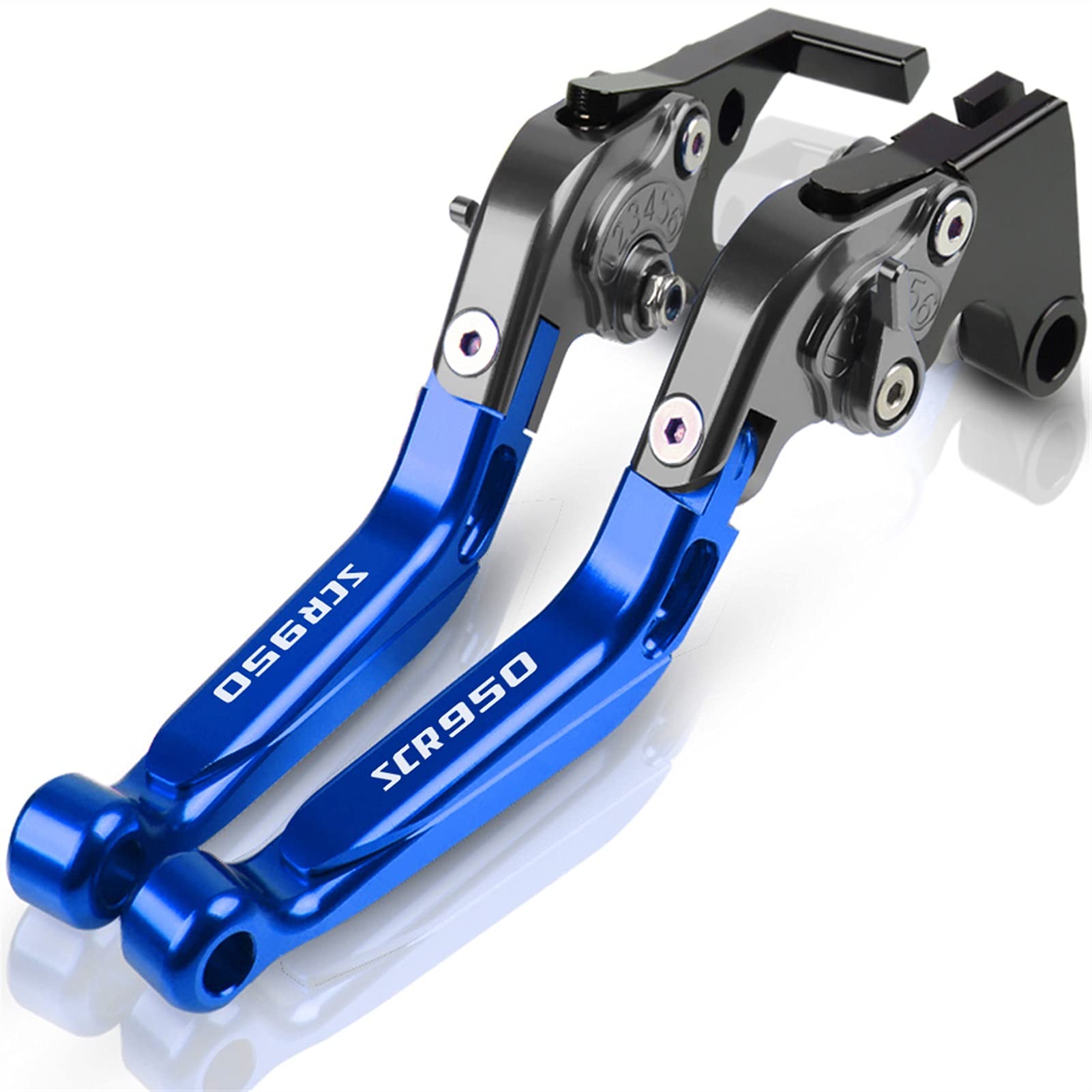 Levier de frein et d'embrayage Yamaha SCR950 2017-2018 pliable CNC