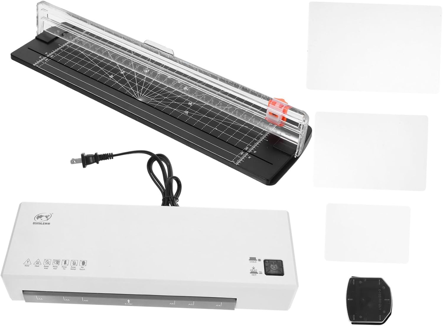 PRETYZOOM Portable Laminator Machine Laminator for Office Home Photo Laminating Tool Plastic Sealer Laminating Film Each