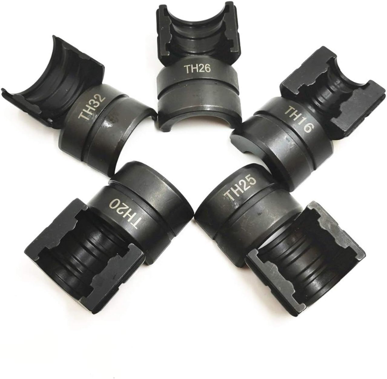 TH Mould 16, 20, 25,26, 32mm Pipe Crimping Tool Jaws 1632 Hydraulic Pressure Pipe Clamp Mould (Color : TH26)