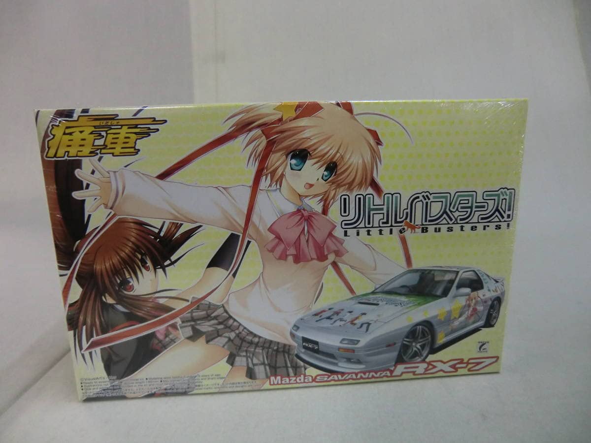 リトルバスターズ！ 痛車プラモデル サバンナ Amazon | 痛車シリーズ 04 リトルバスターズ 1：24 マツダ