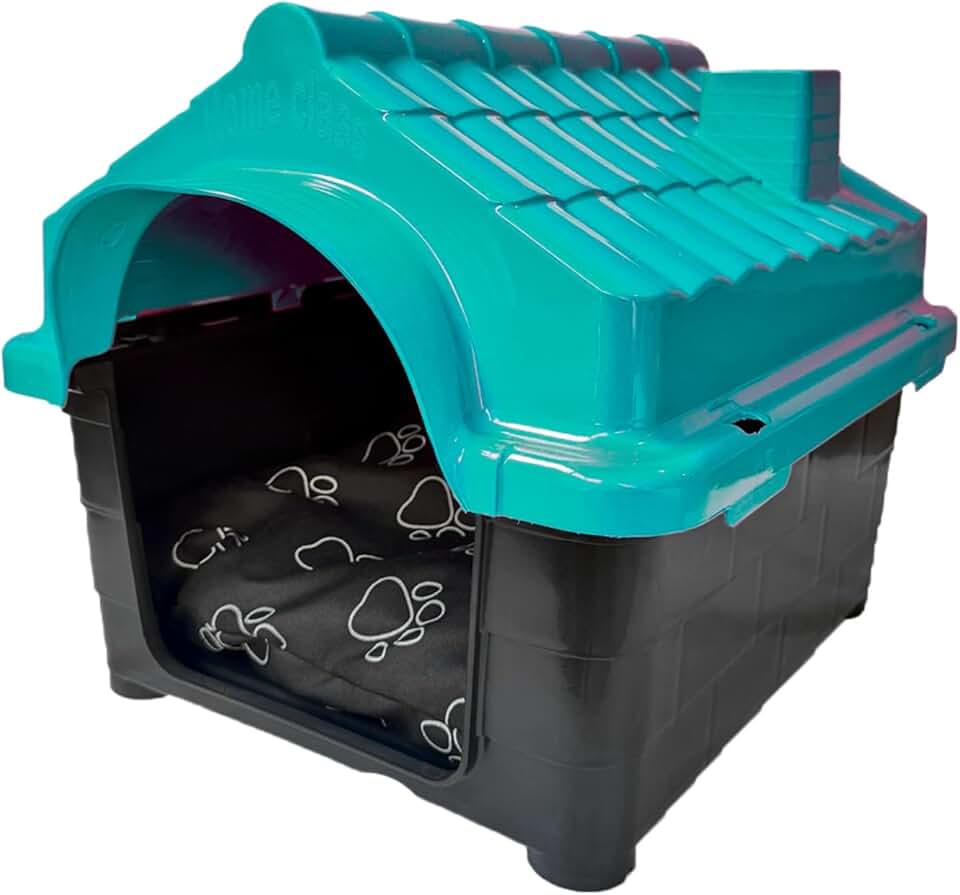 Cama Caminha Casinha Pet N°2 Confortável para Cães e Gatos Pequenos (Verde)