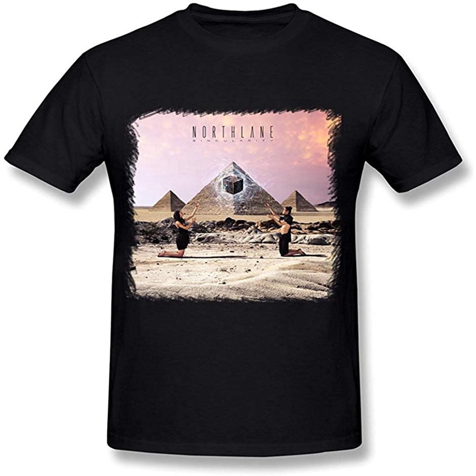 Northlane Band Mens T-Shirt Black Graphic Unisex Tee Shirt M