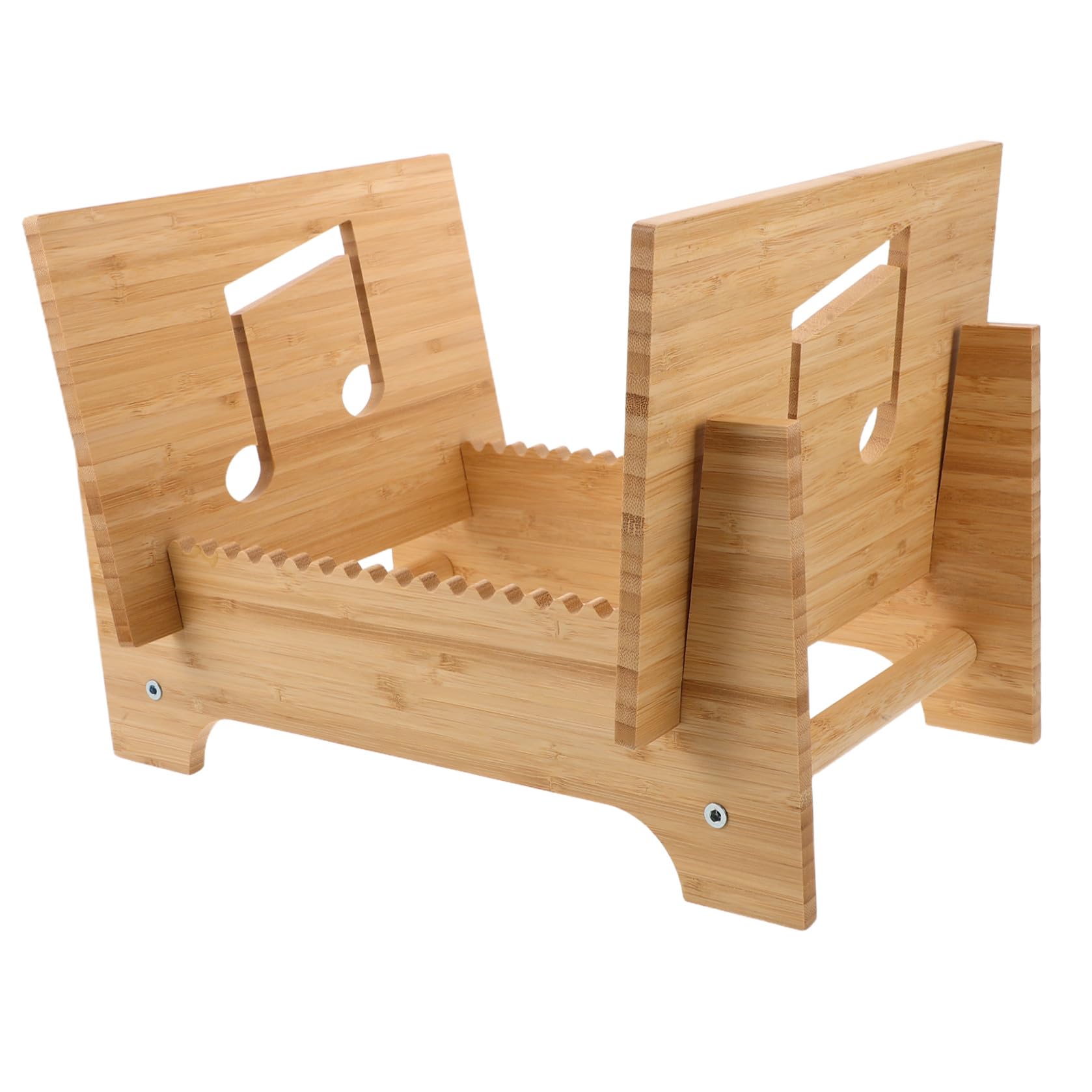 Sosoport Porta Dischi in Legno per Vinili con Design Raffinato e Robusto Supporto per Collezione di Dischi in Vinile Adatto Soggiorno o Studio