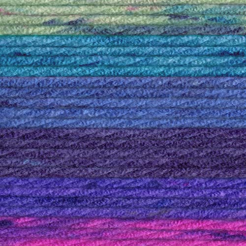 Image of Lion Brand Yarn, Mandala Thick & Quick Bulky Yarn, Vortex, 1 Cake | Variegated Super Bulky Acrylic Knit & Crochet Fiber, Baby Projects, Chunky Blankets, Colorful Hats, Scarves