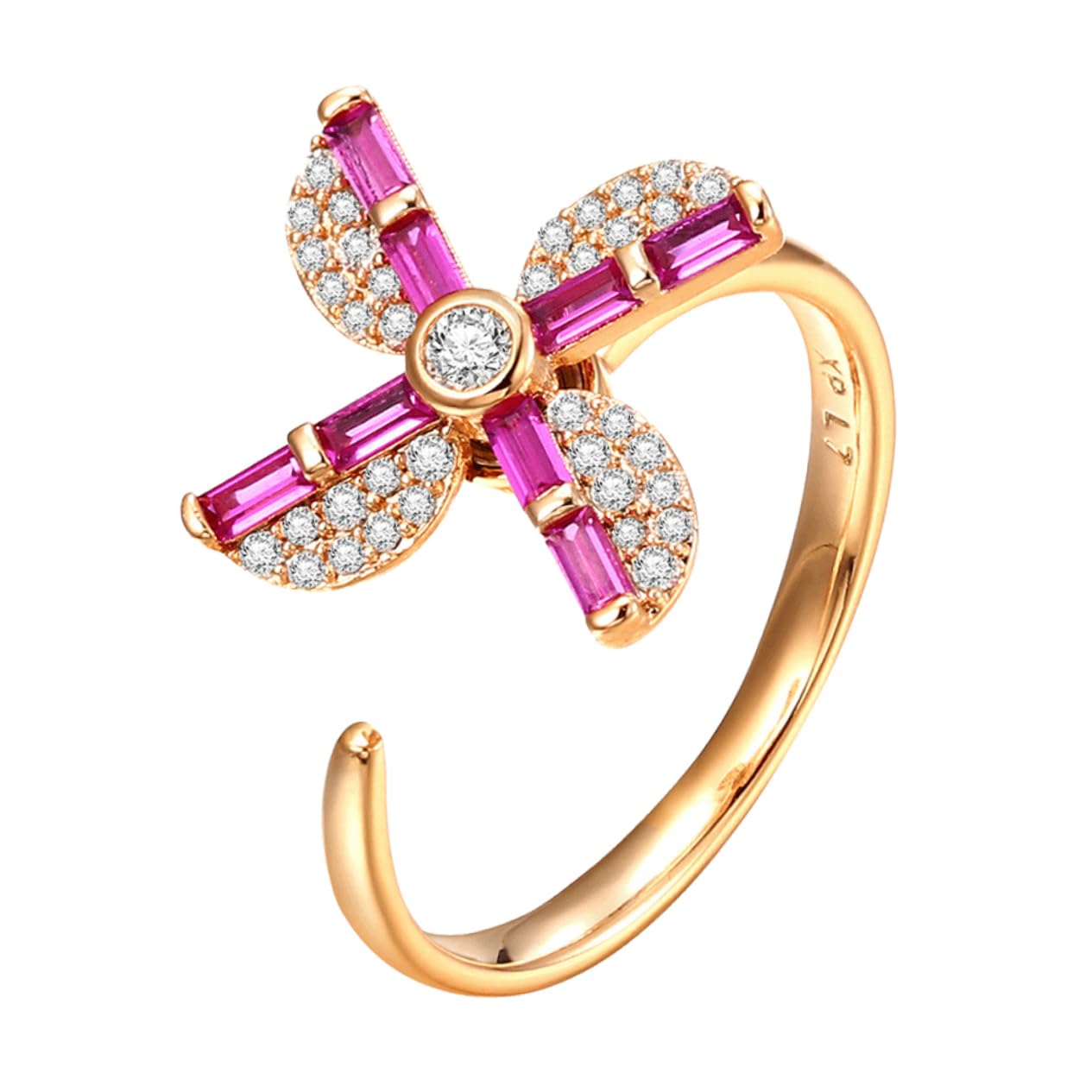 Bague ouverte ajustable pour éviter les erreurs de taille de doigt - 7
