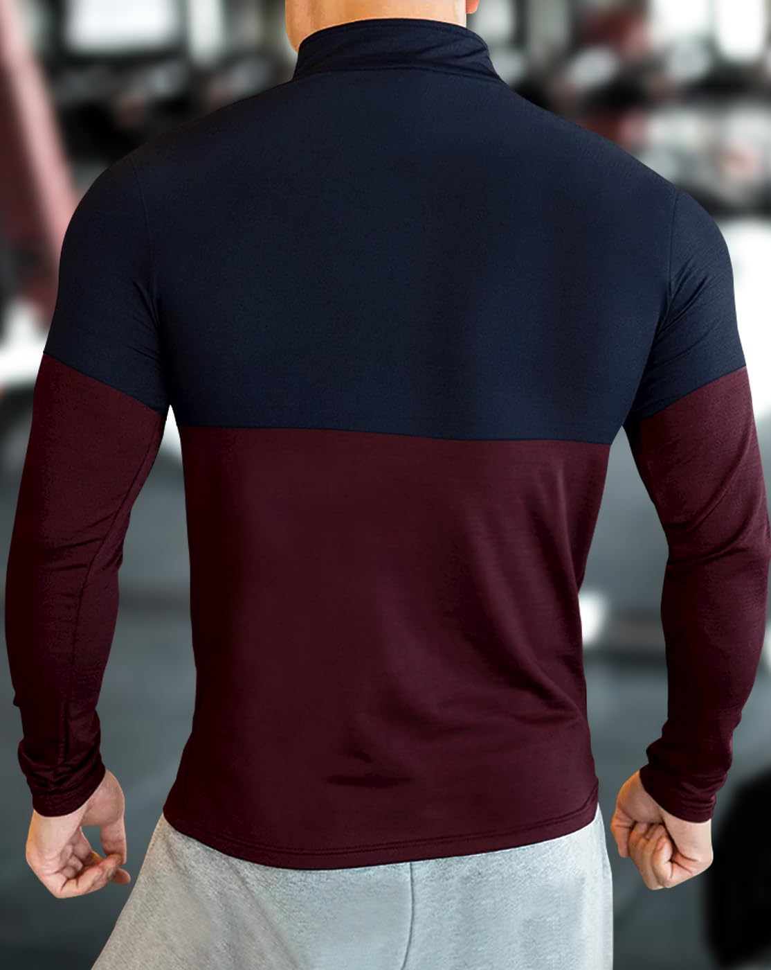 Edles Monk - Camiseta de manga larga para hombre