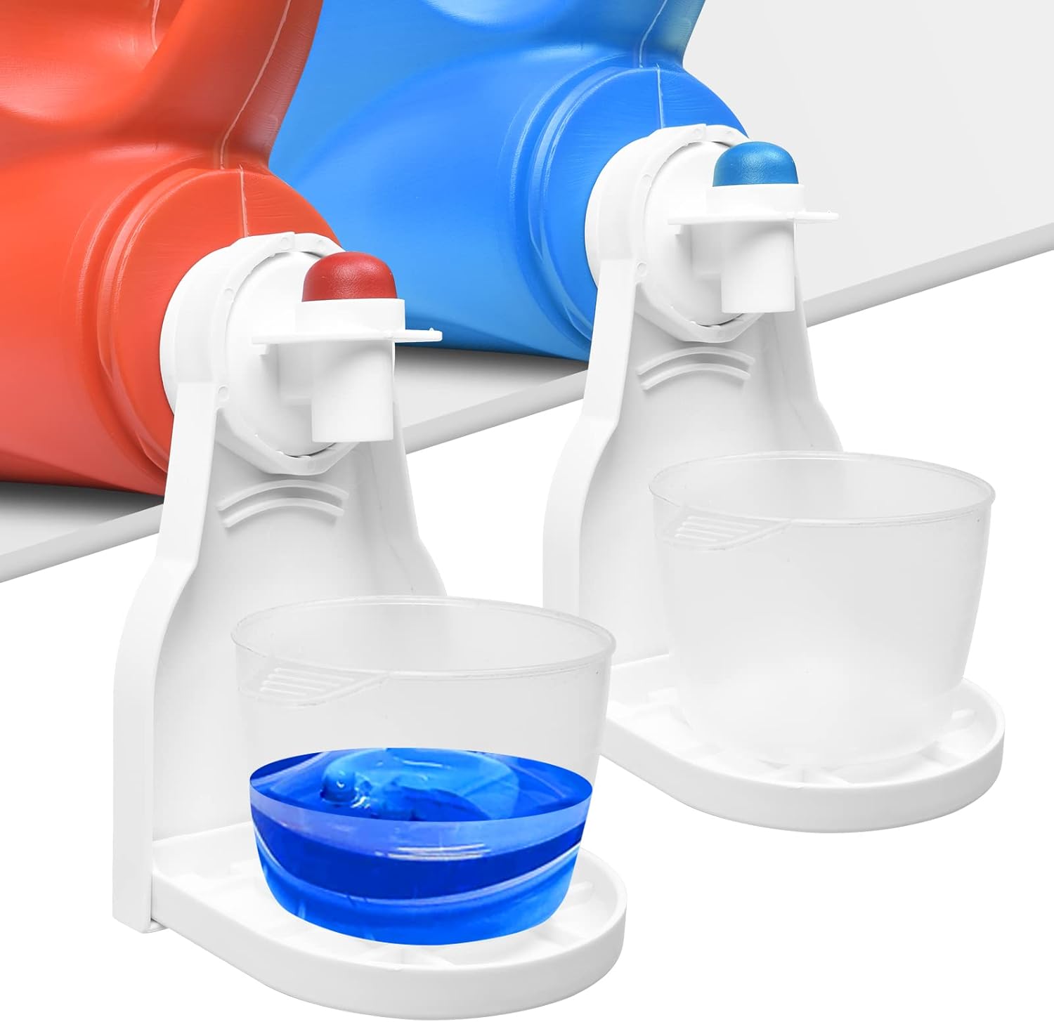 Pack Laundry Detergent Cup Holder for Economic Sized Bottles