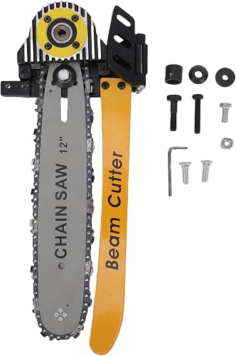 Large Beam Cutter, Steel 12inch Circular Saw Beam Cutter Electric Chainsaw Cutting Tool for Enhanced Cutting Power Accuracy Smooth Square Cuts