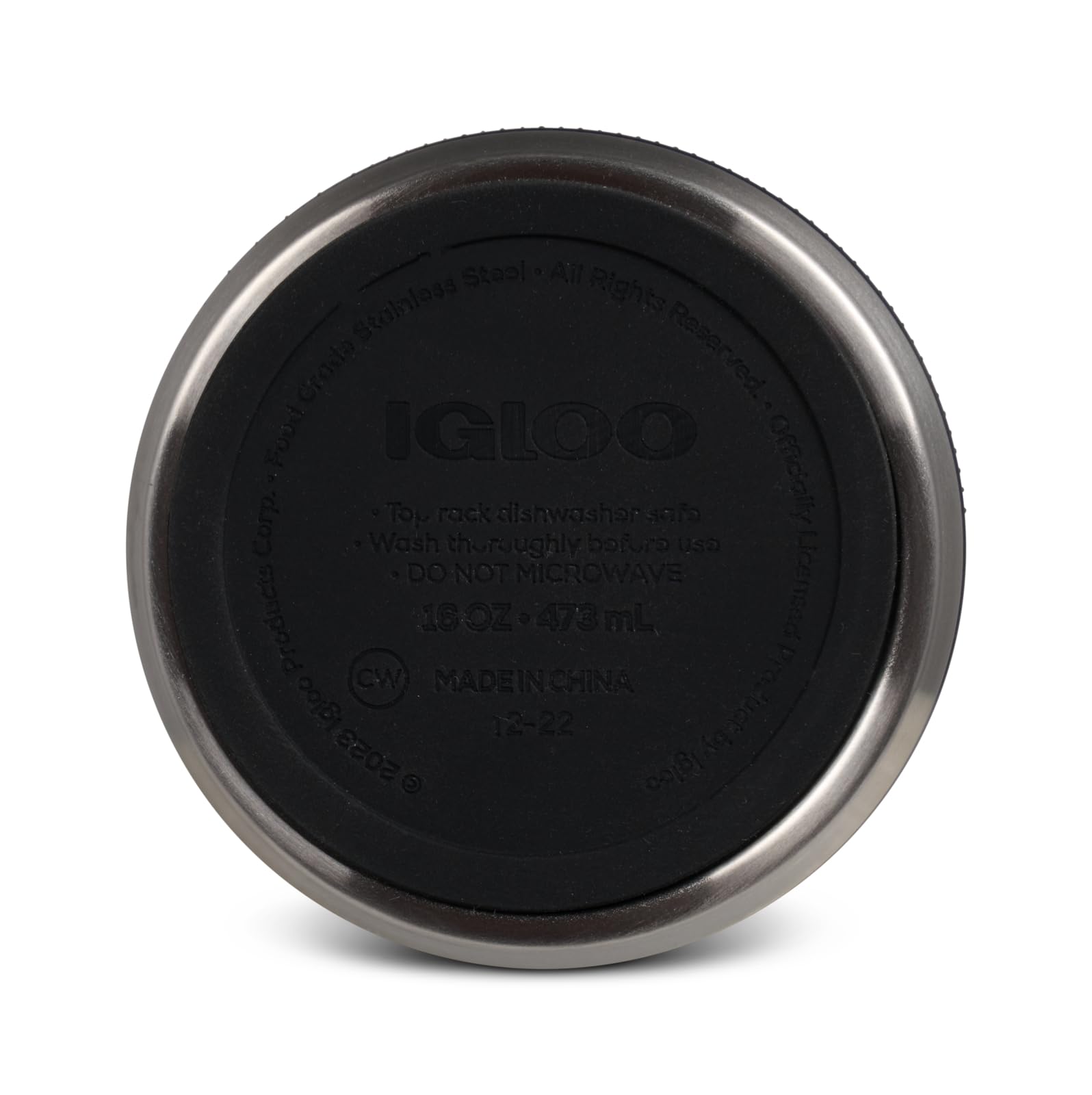 Igloo, 16 Unzen Edelstahl, Dose, University of Oklahoma