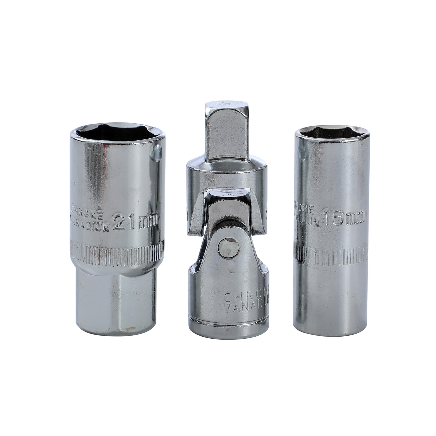 KATSU Tools Juego de Vasos Profundos de 1/2" 24 Piezas - CR-V, Métrico 8-32mm, Llave de Carraca de 24 Dientes, Herramienta de Mecánica para Bricolaje y Reparación de Coches