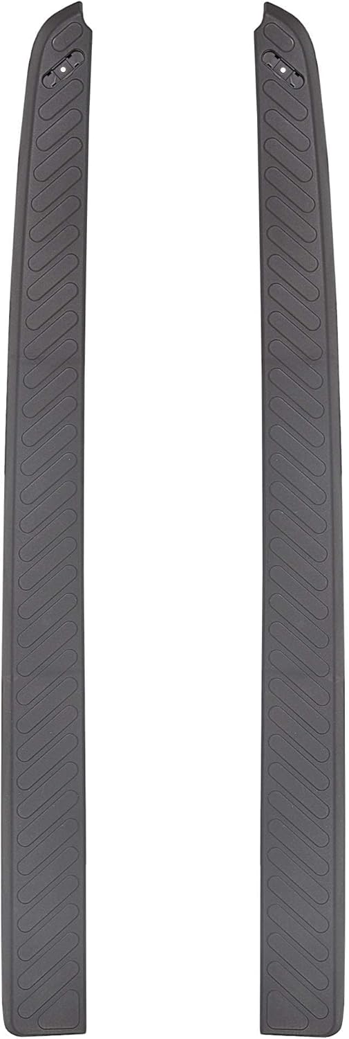 Compatible with 2006-2014 Honda Ridgeline Improved Bed Rail Cap Garnish Molding Set (Pair) - Replacement for 74420-SJC-A01ZB 74460-SJC-A01ZB