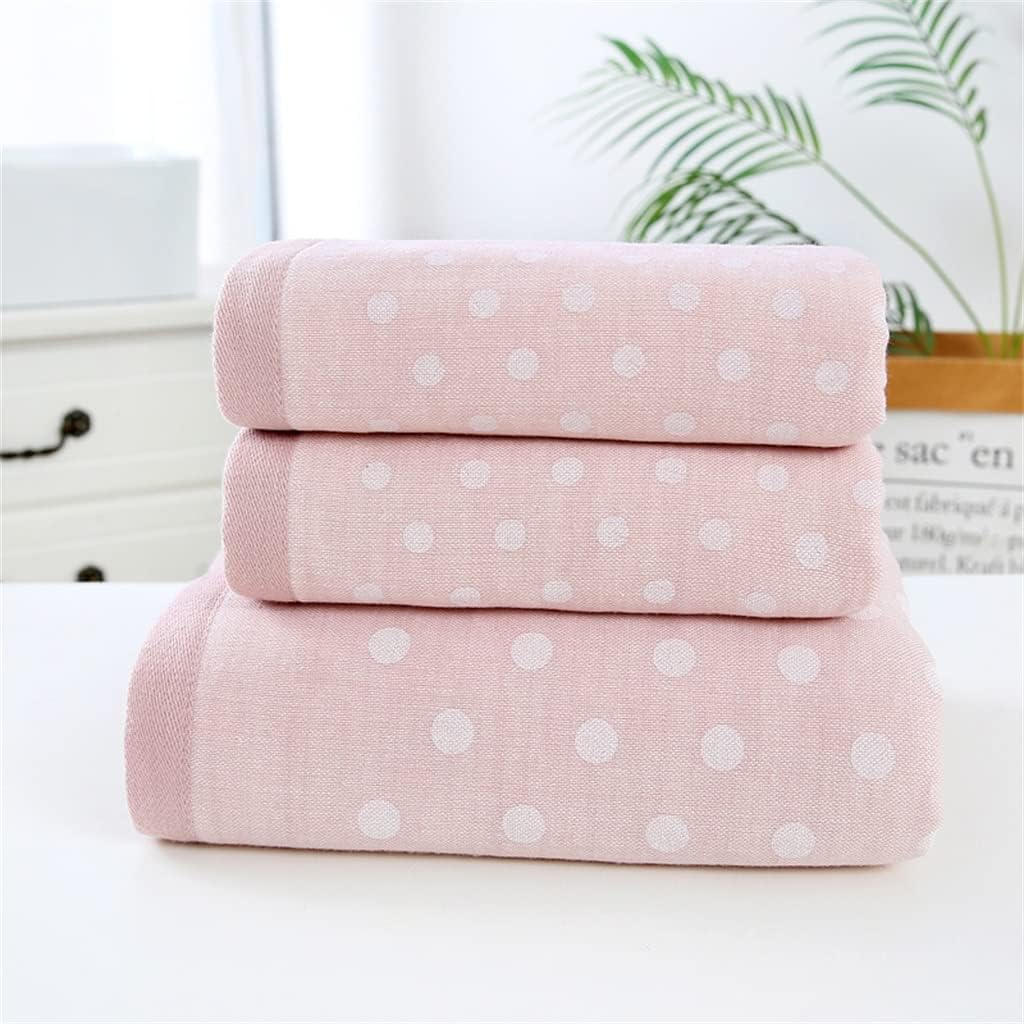 3pcs Soft Hand Towel Bath Towel Women's Home Bathroom Accessories (Color : A, Size (C (B