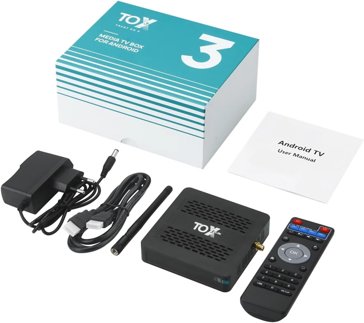 Tox3 TV BOX Smart TV Amlogic S905X4 4GB 32GB Dual Wifi Gigabit BT4.1 Support AV1 4K Android 11 fire Stick tv 4k