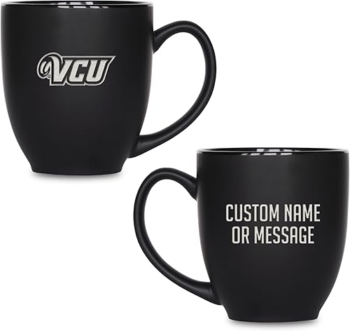 Miniatura 59 de Rico Industries NCAA Primary - Taza personalizada de 15 onzas, color negro mate, para bebidas calientes o frías Nebraska Cornhuskers