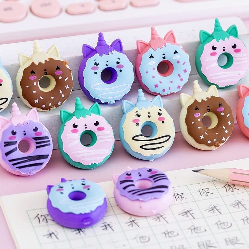 YBN Pack 0f 20 Donut Unicorn Eraser for Kids Best Return Gift Set for Student Girls Donut Pencil Removal Diffrent Shape Eraser Set School Stationery Dessert Designer Eraser Multicolor (20 Erasers) (B0C2J5CL99) Amazon Price History, Amazon Price Tracker