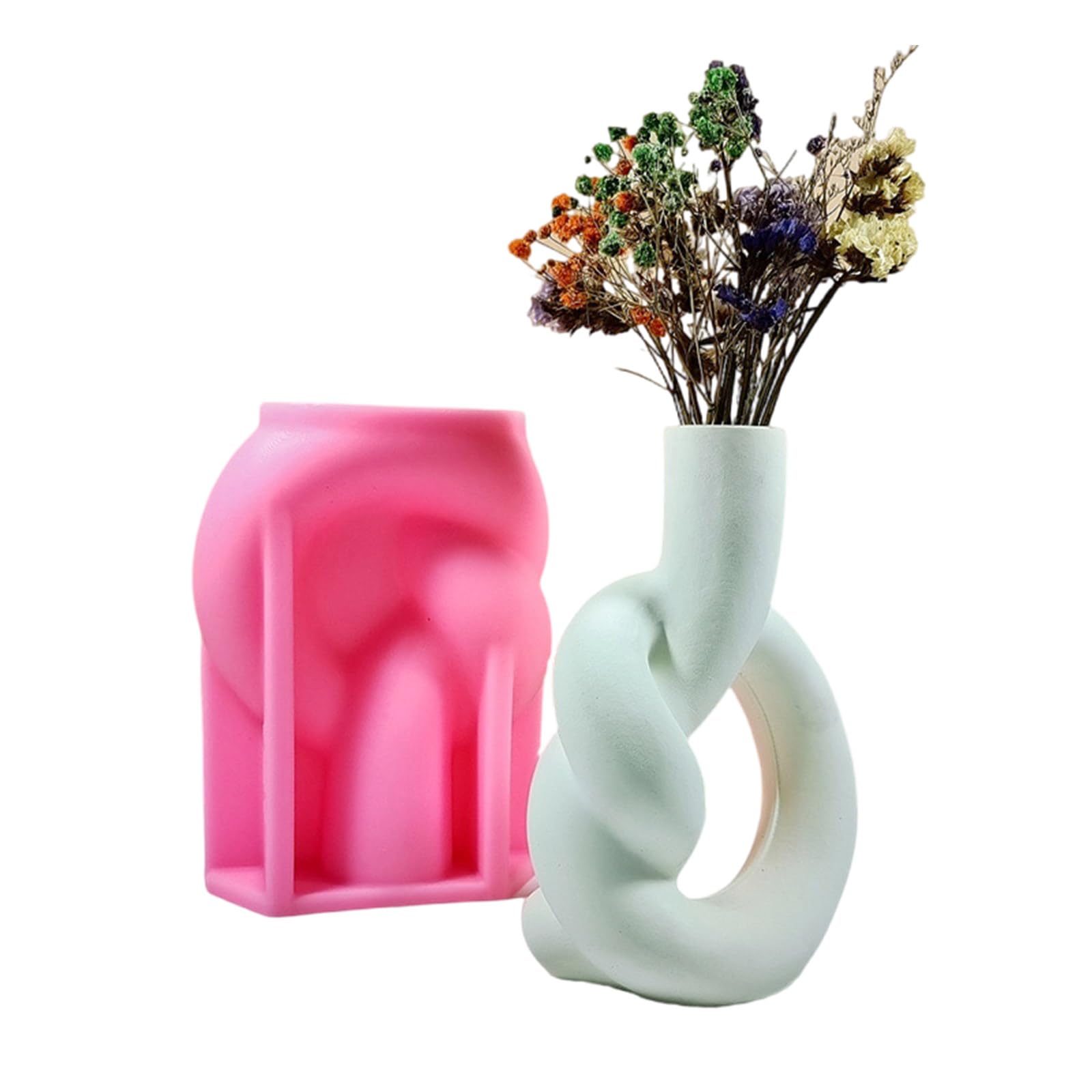 Moule flexible en silicone pour demoulage facile decoration maison