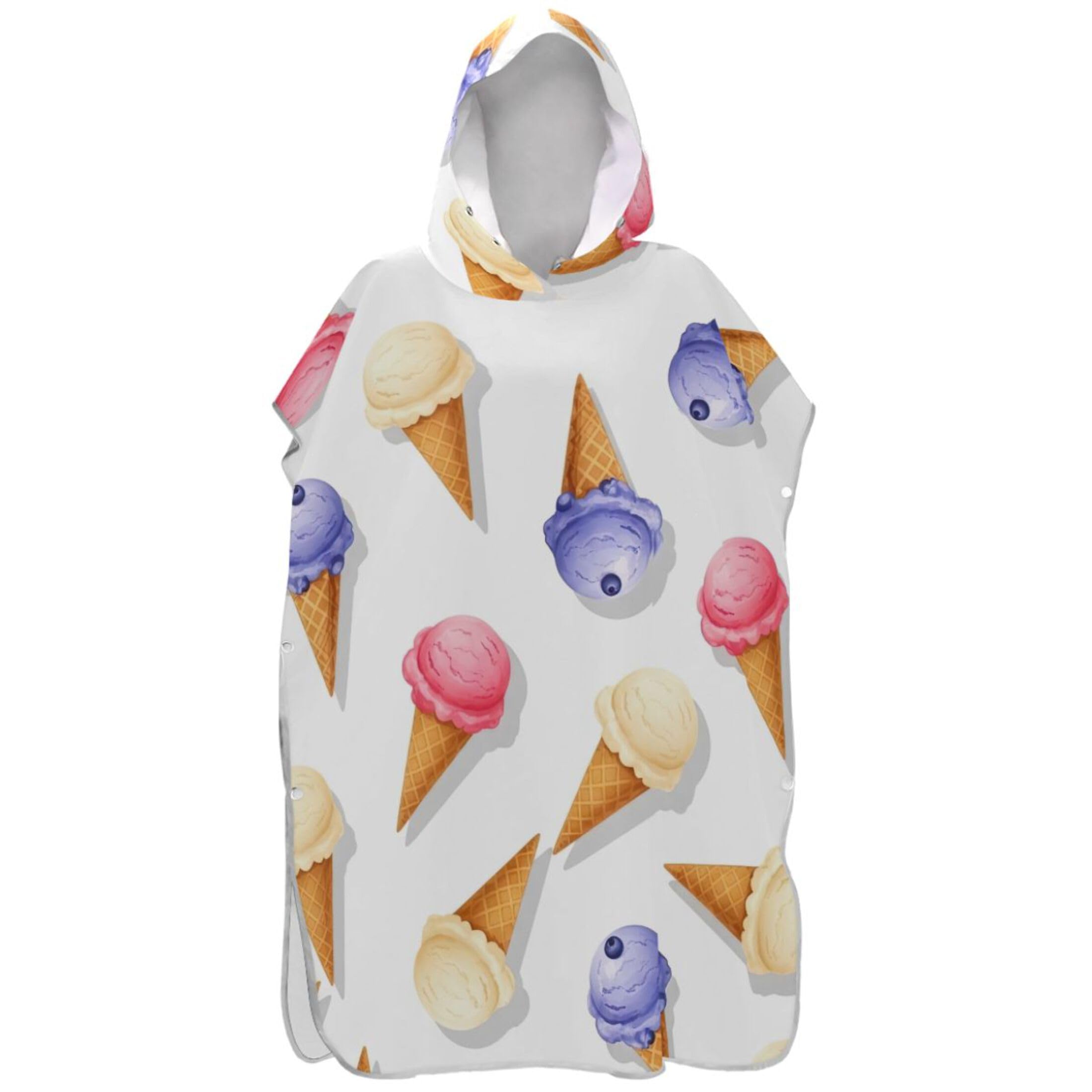 Poncho de surf adulte serviette de bain à capuche grande taille pour plage