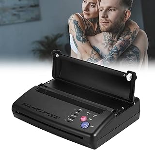 Tattoo Transfer Copier, Tattoo Stencil Printer Thermal Transfer Copier,Professional Portable Tattoo Printer Machine for Tattoo Paper Tattoo Print,Temporary and Permanent