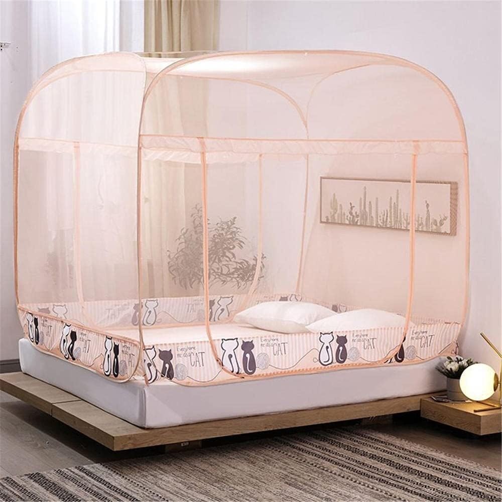 Moustiquaire pliable portable 180x200 pour nuits paisibles en camping et à la maison