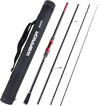 Amazon | Warrior エギングロッド 4本継ぎ コンパクト シーバスロッド