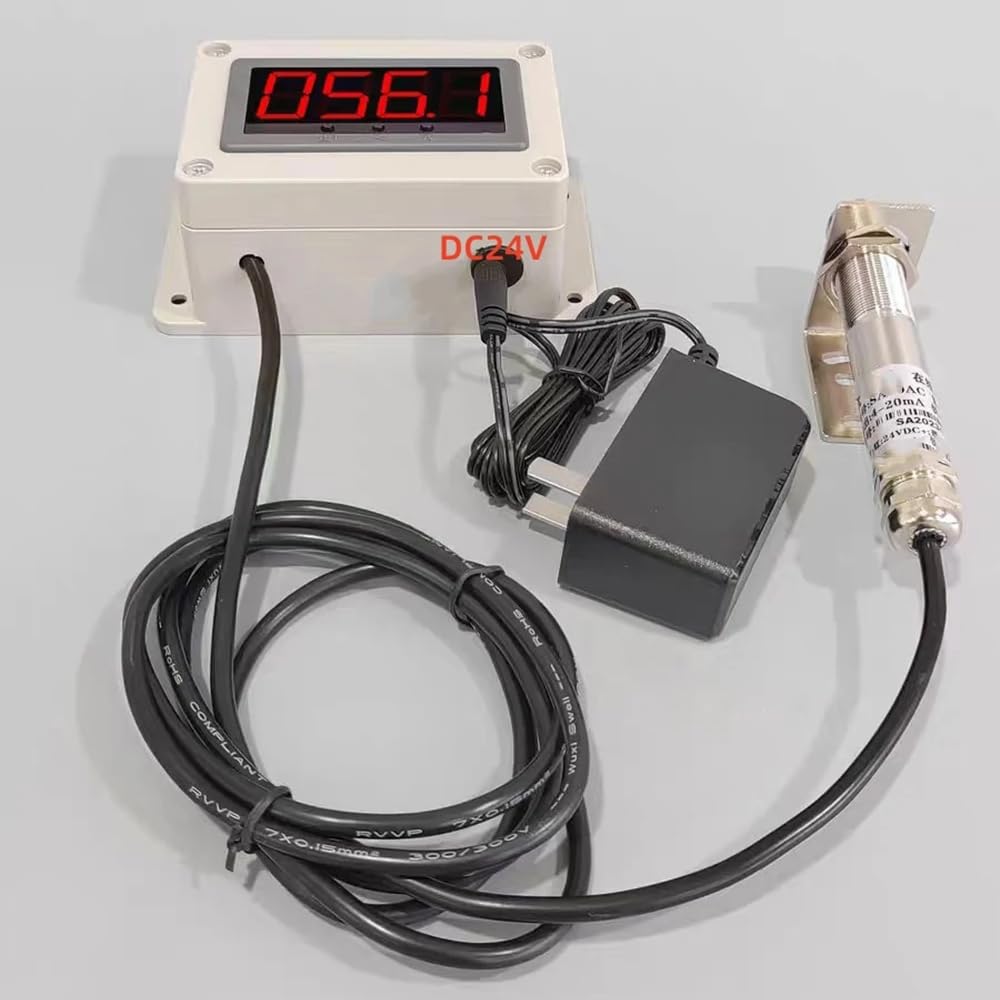 Termómetro Electrónico Digital de Inducción Infrarroja, Alarma de Medidor de Temperatura con Pantalla Digital, Medidor de Temperatura Industrial 60dB