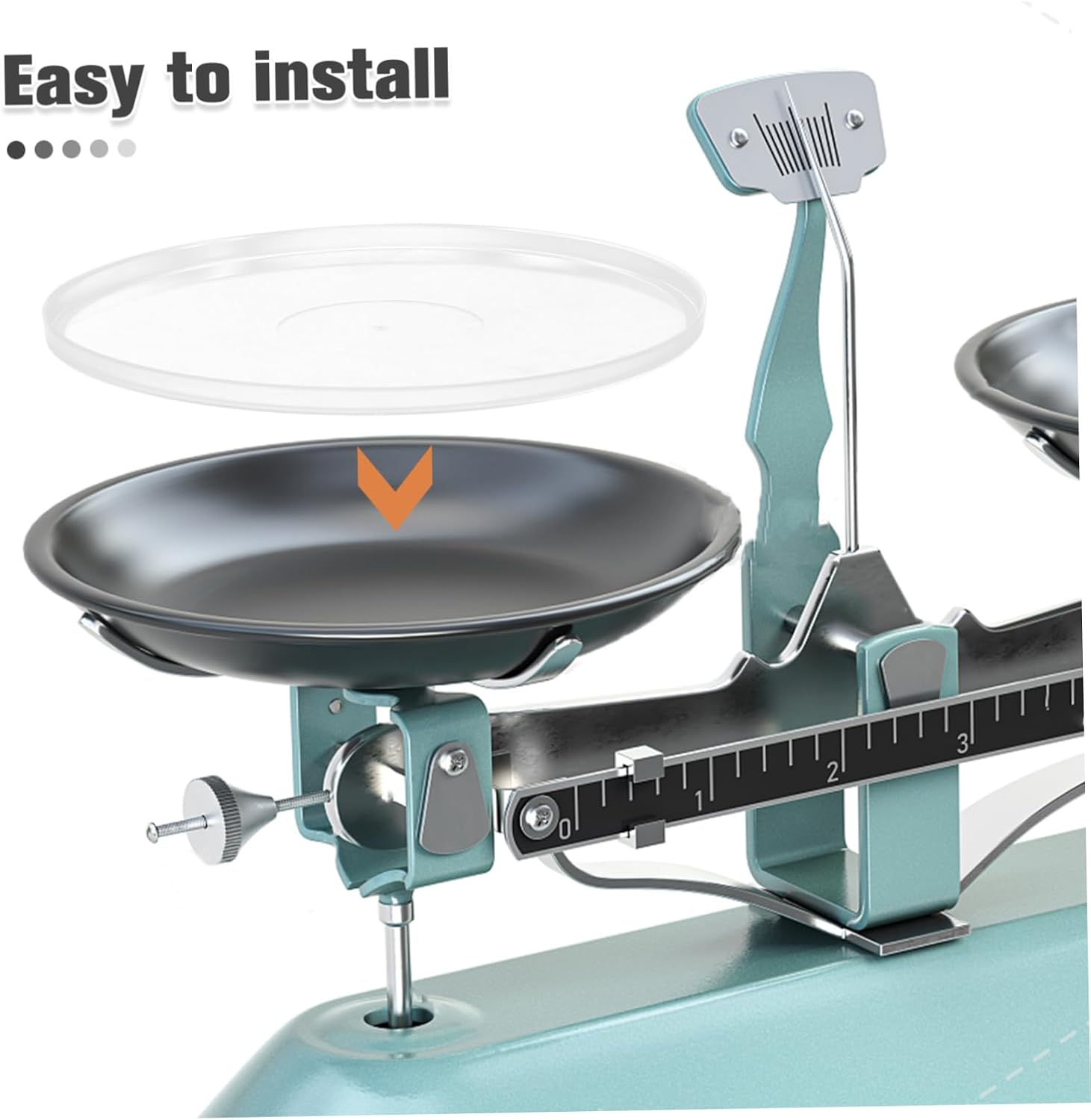 ULTECHNOVO 6pcs Digital Scales Cover Portable Weighing Tray Lid for Kitchen Scale Replacement Accessories