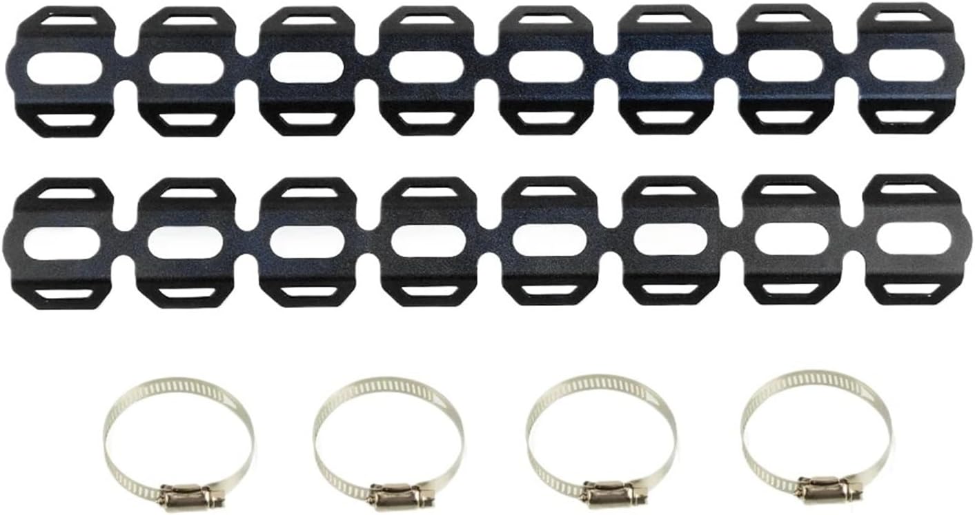 Compatible with F700GS F800GS F700 800 GS Accessories Exhaust Muffler Pipe Protector Heat Shield Cover(Black)