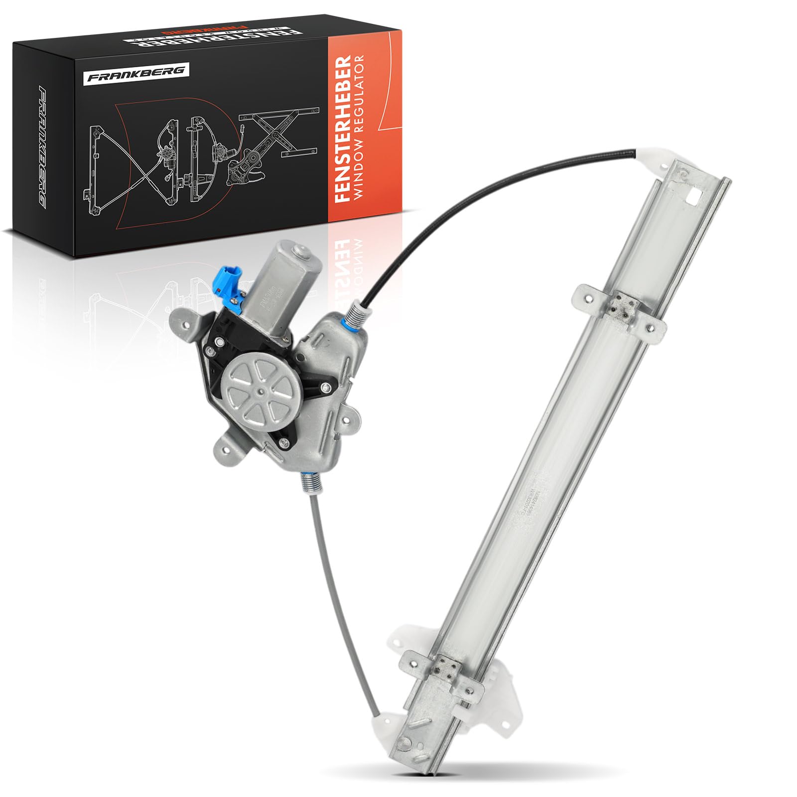 Frankberg Alzacristallo Meccanismo alzacristallo Elettrico con Motore 2-Poli Anteriore sinistro senza piastra 4/5-Porte Compatibile con Atos MX Replace# 8240302010