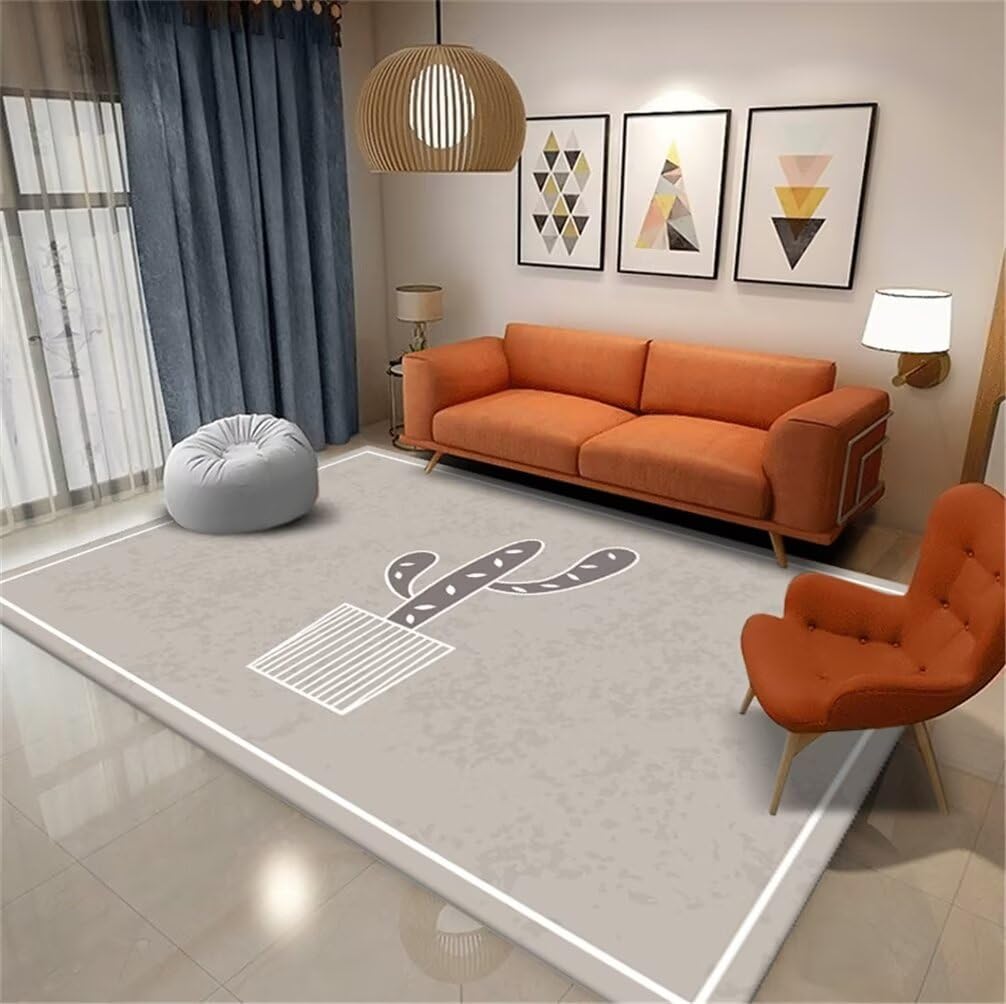 Tapis de couloir long et lavable en gris idéal pour la chambre d'une fille ado