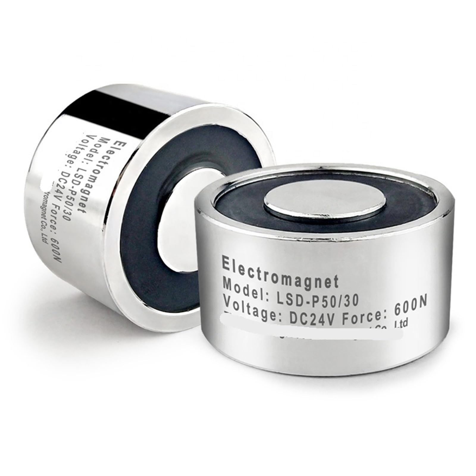Électroaimant LSD-P50*30 cylindre ventouse électromagnétique de levage CC 12V 24V
