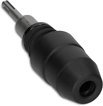 Max WERHE SDS Plus to SDS Adapter for Punch Tool Steel | Weight 0.75 kg, suitable for rotation and percussion, plastic handle sleeve, space saving in tool box