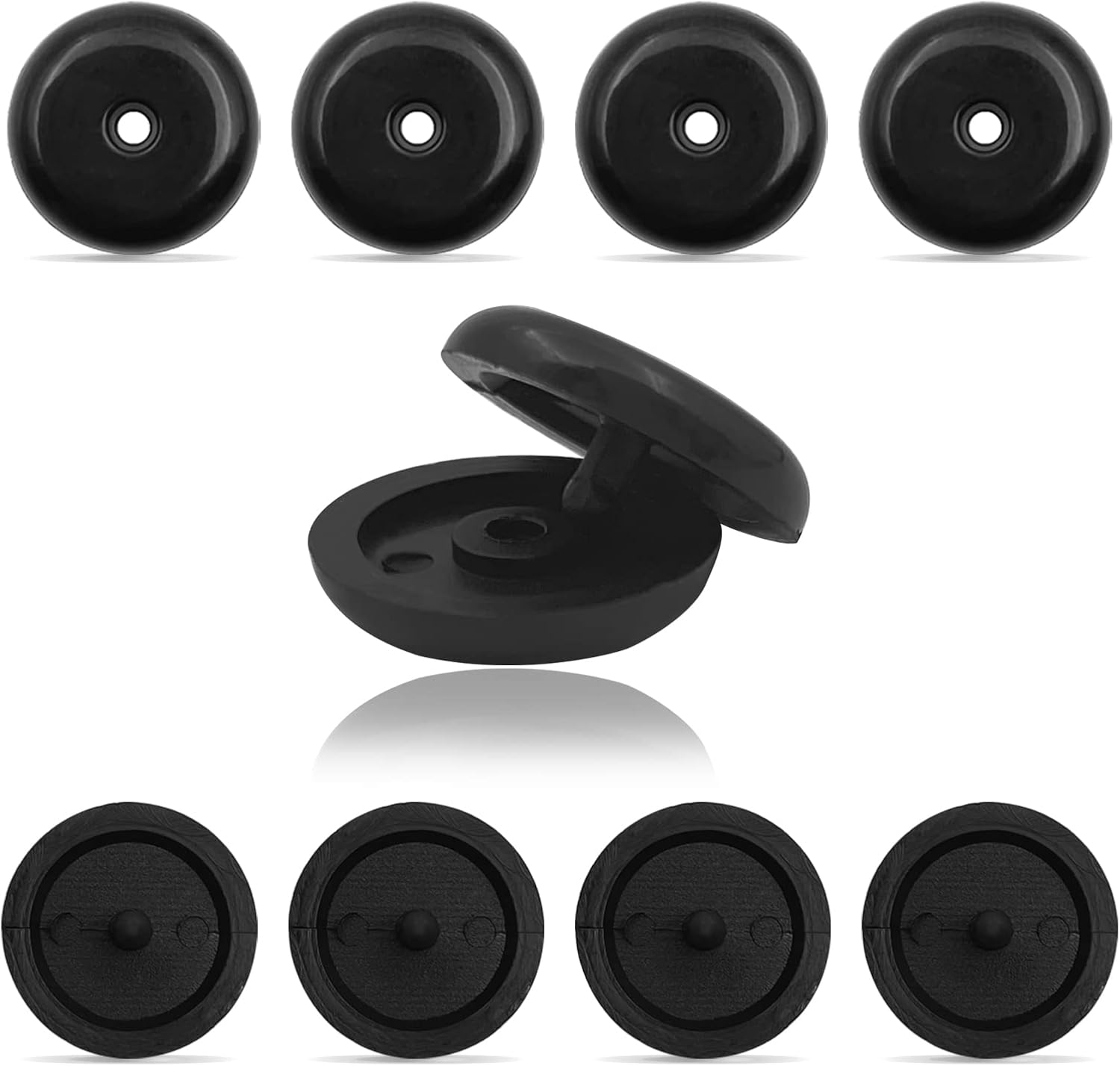 OSIFIT 8Pair Seat Belt Stop Button Prevent Buckle from