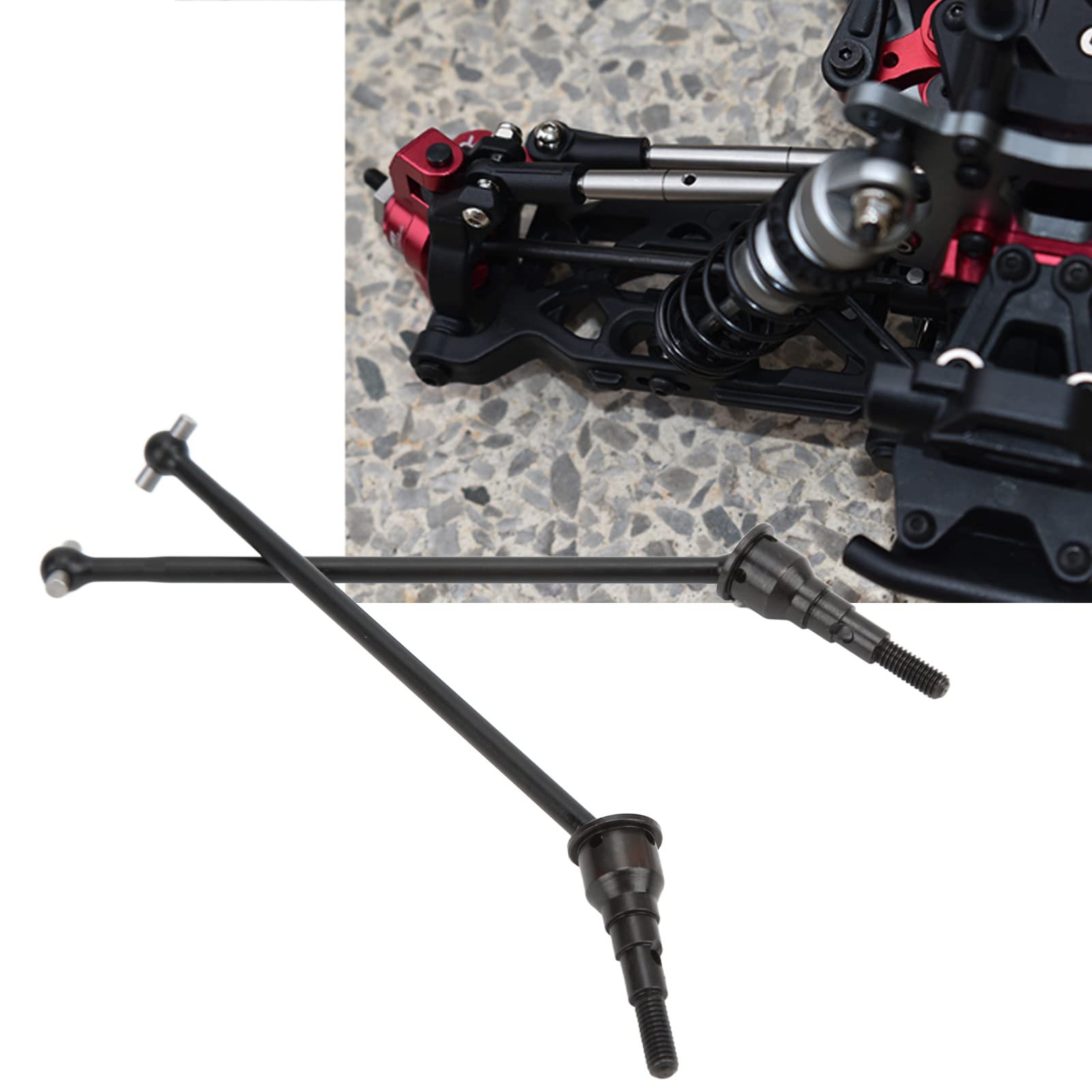 Losinut U4 – Arbre De Transmission CVD Avant-arrière En Acier – Pour Losi 1/10 Lasernut U4 – Pièce De Rechange – Robuste Et Durable