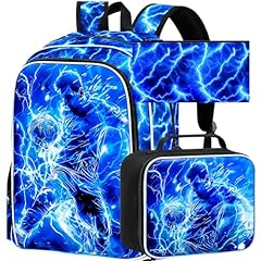 Cool Uv Priting Lightning Soccer Backpack