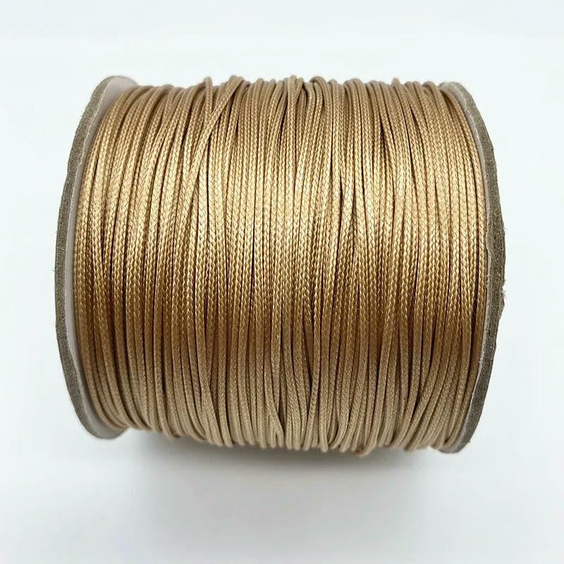 Cordón Encerado de 10 a 150 m, Hilo Encerado, Pulsera de Hilo, joyería de Moda, Venta al por Mayor, Cuerda para fabricación de Joyas, 10-1,0 mm (150 Metros)