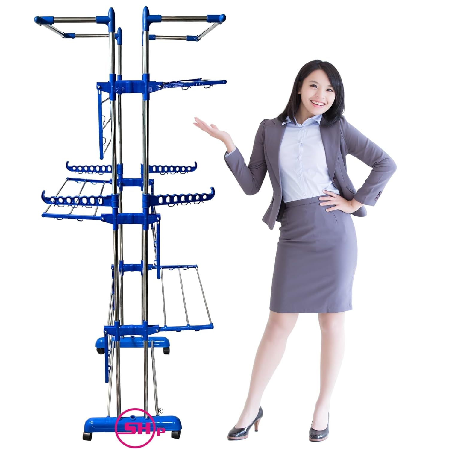 SHP SONI Heavy Long Size Clothes Dryer Stand/Cloth Dry Racks Amazon