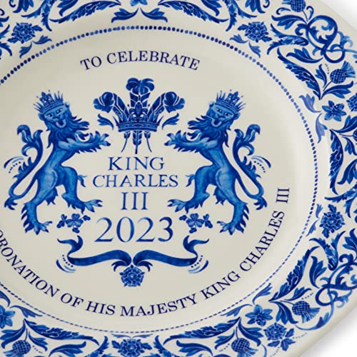 Portmeirion Home & Gifts Plate, Blue & White, 23cm - Image 2