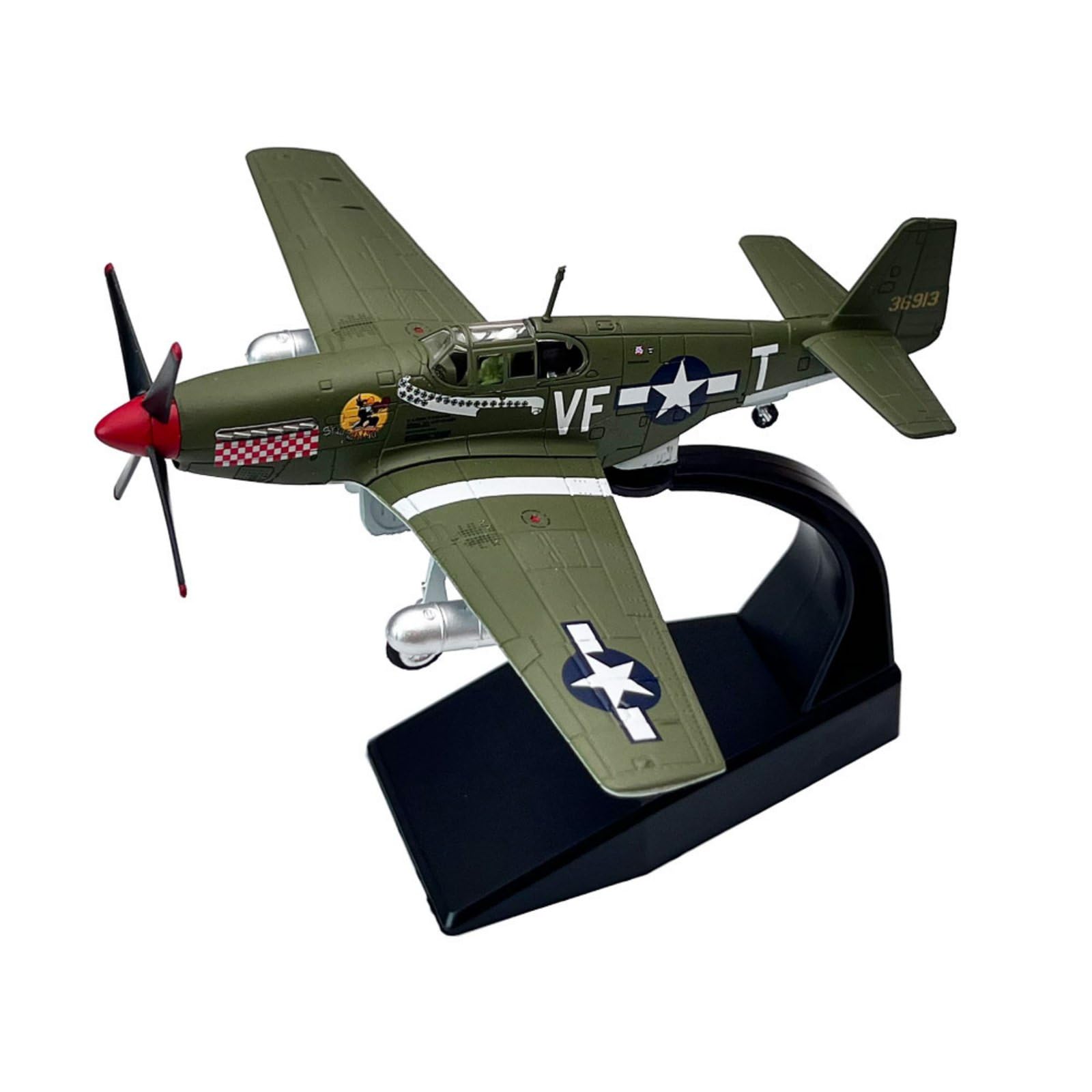 Figurine Avion 1/72 Collection Modèle Avion Maquette Avion Avion Militaire Corps en Alliage Robuste Réplique de Chasseur WW2 Livré Préassemblé avec