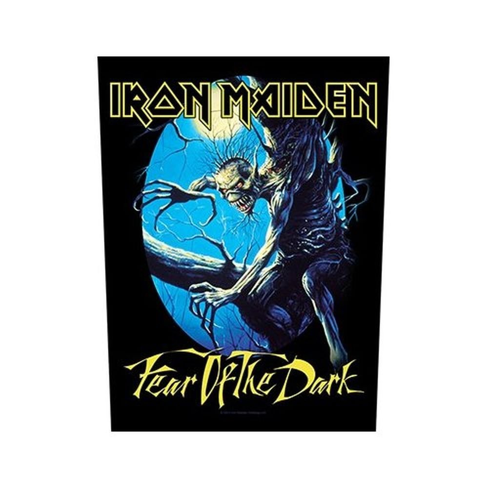 Amazon.com: Rock Off Official Iron Maiden Back Patch (Fear