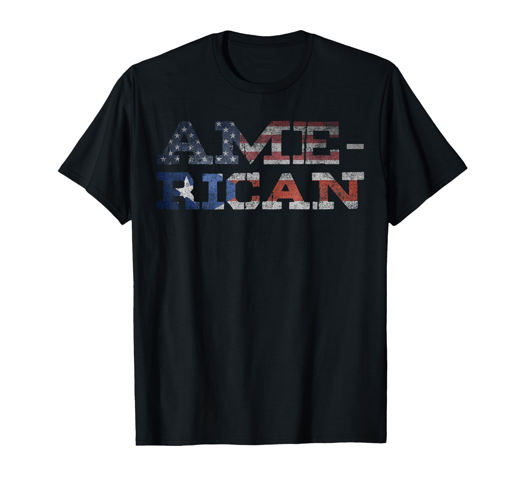 Amazon.com: Ame-Rican Shirt American Puerto Rican Gift July