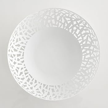 Alessi MSA04/21 W Cactus! Fruit Holder in Steel Coloured with Alessi MSA04/21 W Cactus! Fruit Holder in Steel Coloured with