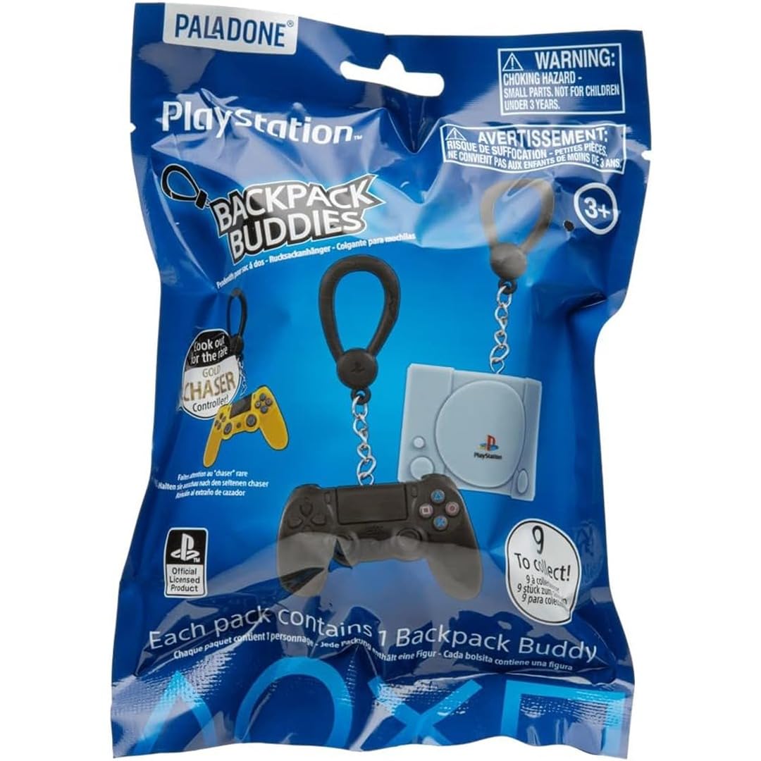 FIGURAS WITH BACKPACK BUDIES PALADONE PLAYSTATION