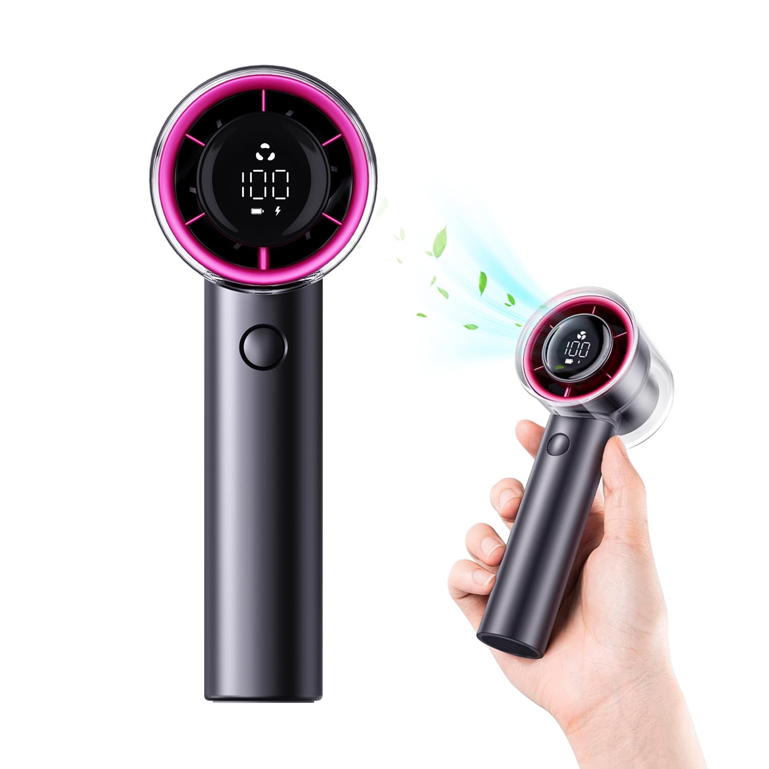 携帯扇風機 超強力 ハンディ扇風機 Amazon | ハンディファン 超強力 【19000RPM超高回転& 5200mAh大