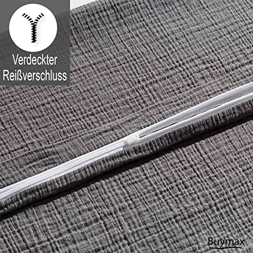 Bettwäsche in Übergröße aus Musselin 200×220 cm von Buymax
