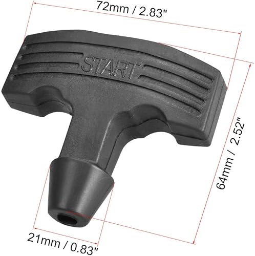 Miniatura 2 de Uxcell Recoil Handle Pull Start Goma de repuesto para GX160 GX200 GX240 GX270 GX340 para GX390 cortacésped