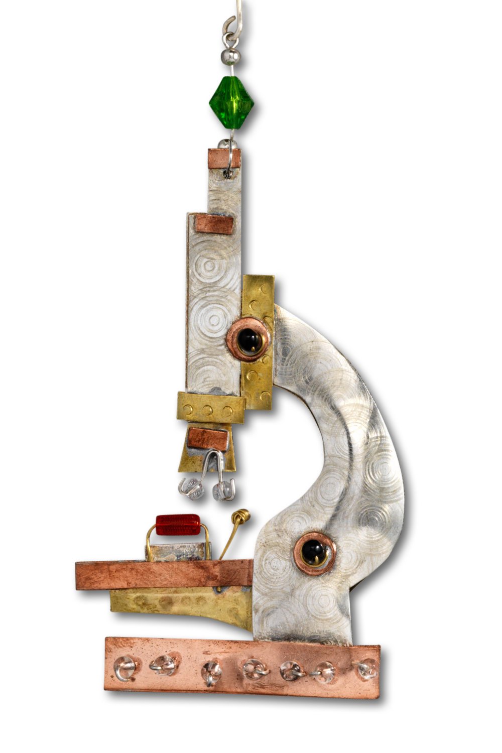 Pilgrim Imports Microscope Ornament - Ethically Made