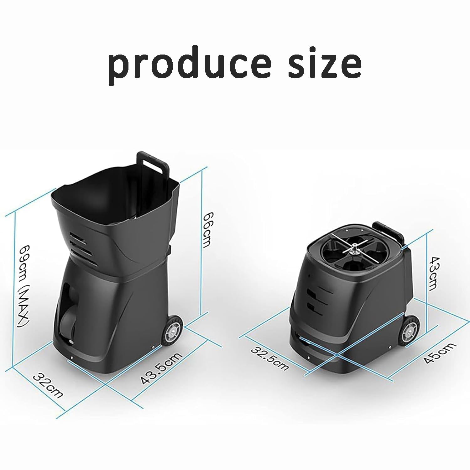 Máquina automática portátil de pelotas de tenis, control remoto, control por aplicación móvil, capacidad de 100 pelotas, frecuencia de servicio 1.8-8.8s, para todos los jugadores de tenis